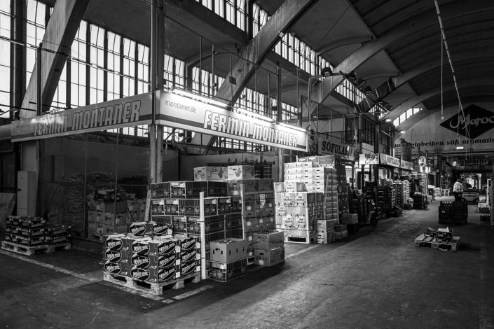 Großmarkt Köln Marktstand innen