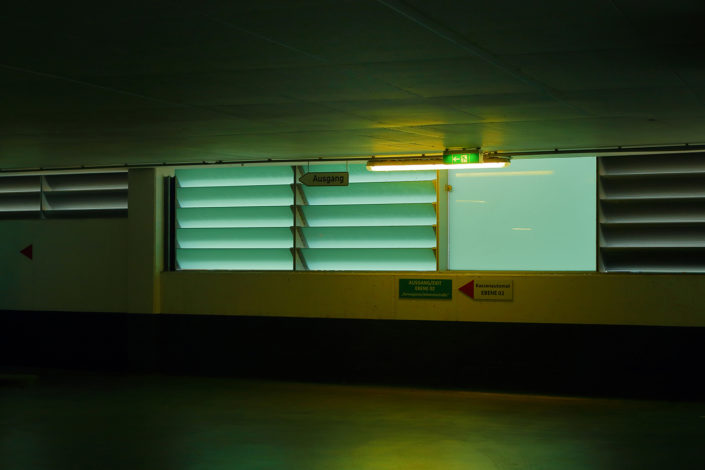 Fotografieren im Parkhaus