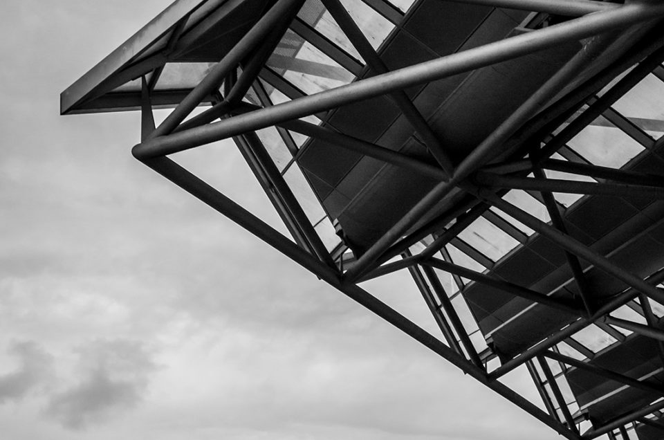 Köln Bonn Flughafen Terminal 2 Architekturdetail