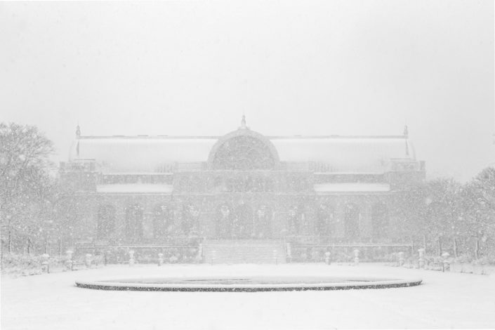 Das Festhaus der Flora Köln im Winter