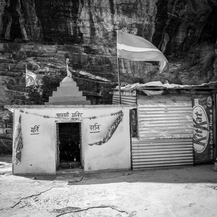Indien, Badrinath, Bundesstaat Uttarakhand, Sarasvati Tempel
