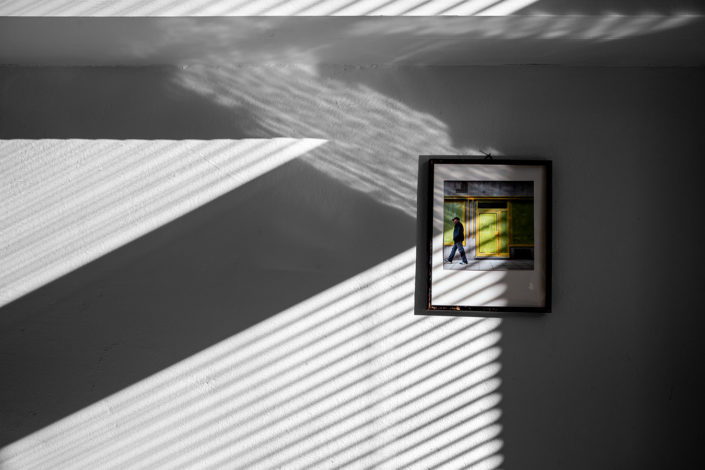 Interieur Fotografie Schatten an der Wand