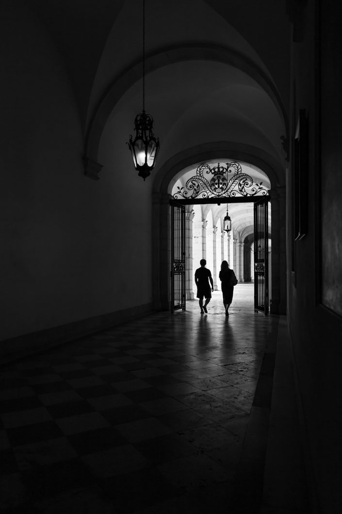 Innenhof von S Vincente de Fora, Lissabon