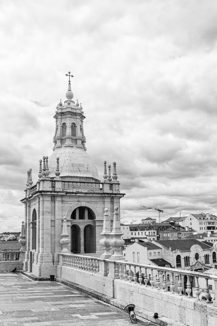 Aussicht von S Vincente de Fora, Lissabon