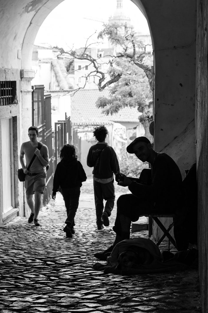 Street Photography in Graça, Lissabon