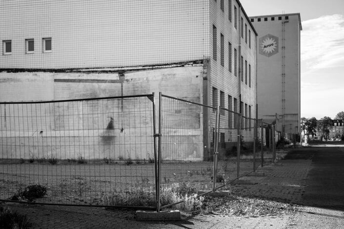 Abrissarbeiten im Hafengebiet Köln Deutz