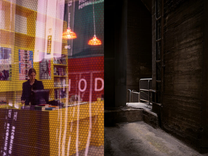 Schaufenster und Industrieansicht als freie fotografische Arbeit