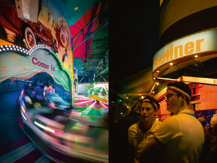 Fotografien von der Kirmes