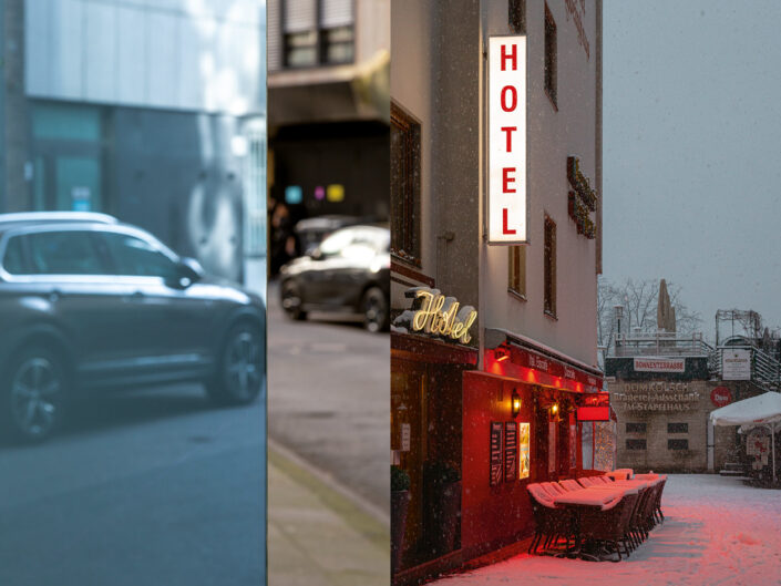Street-Fotografie ohne Menschen