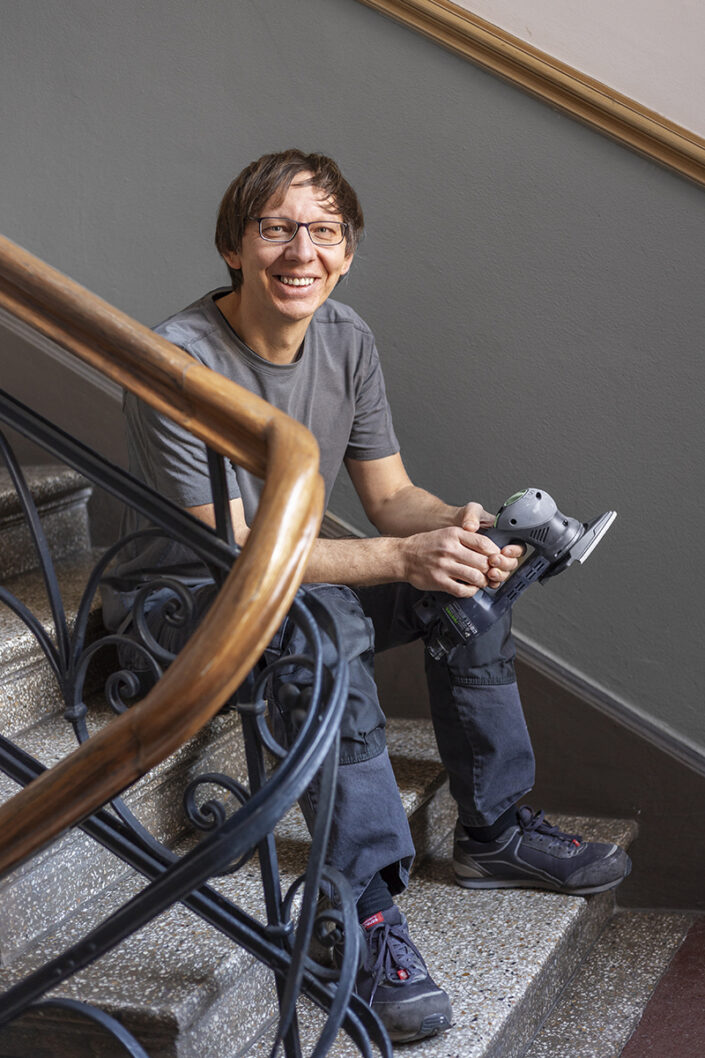 Maler und Lackierer Roman Adamski