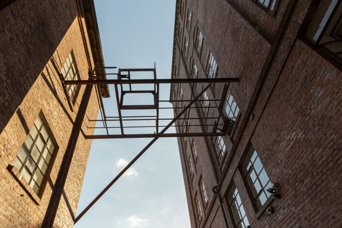 Museum Küppersmühle für Moderne Kunst (MKM), Architekturdetail.